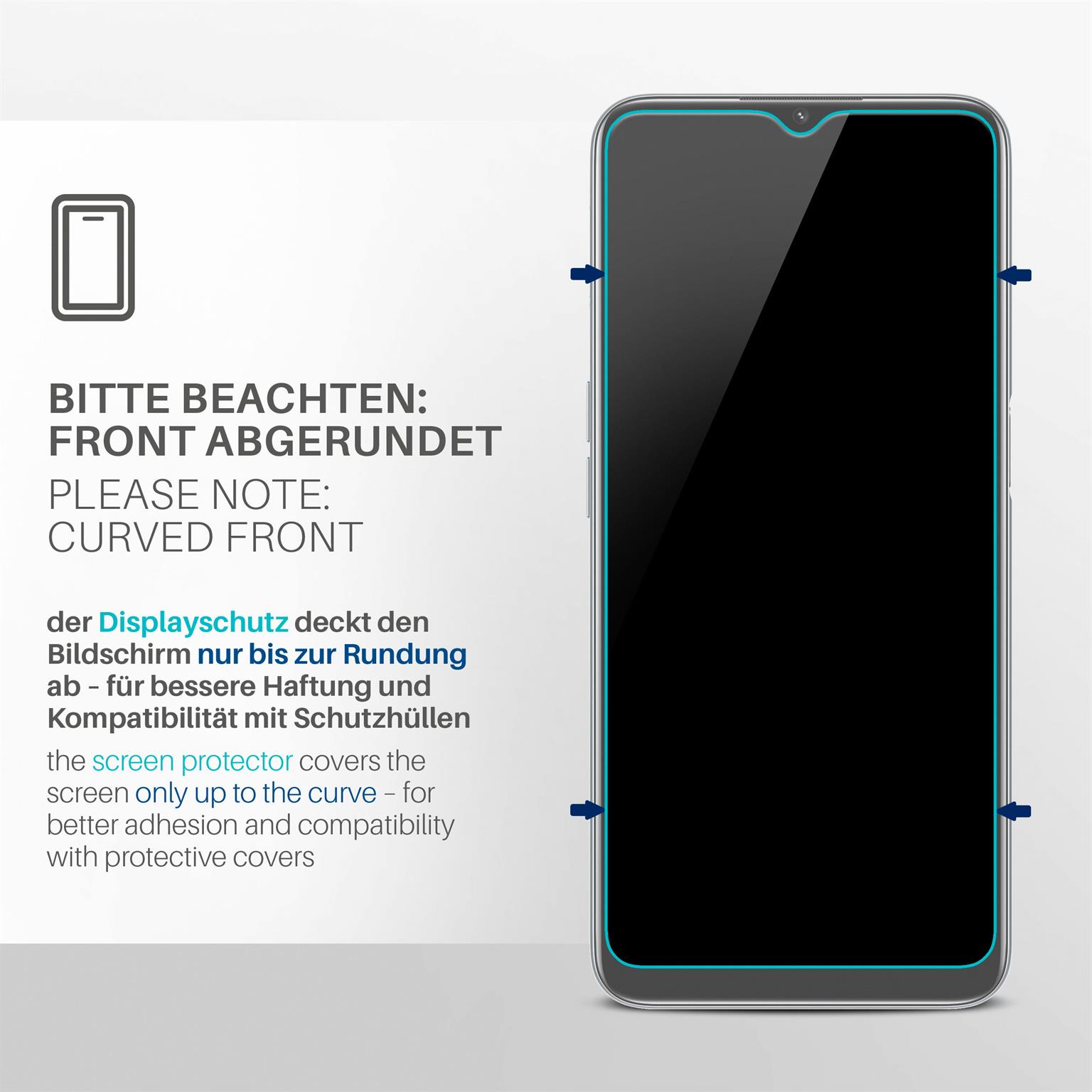 moex FlexProtect Oppo A16 Schutzfolie Klar – Weiteres Produktbild 3 moex FlexProtect Oppo A16 Schutzfolie Klar – Weiteres Produktbild 3