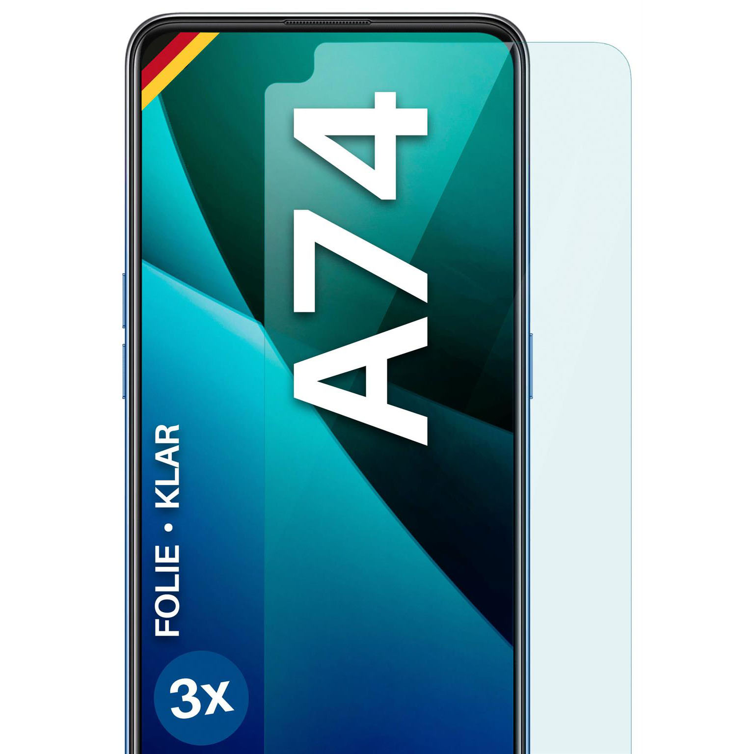 moex FlexProtect Oppo A74 (4G) Schutzfolie Klar – Weiteres Produktbild 1 moex FlexProtect Oppo A74 (4G) Schutzfolie Klar – Weiteres Produktbild 1