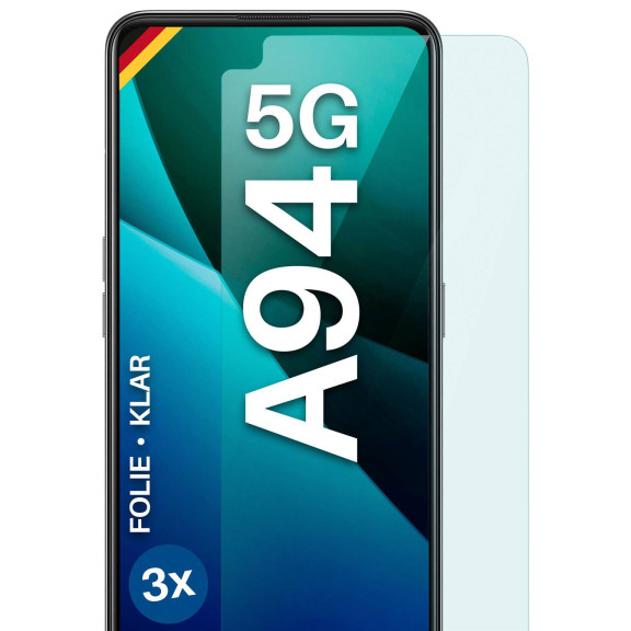 moex FlexProtect Oppo A94 5G Schutzfolie Klar – Weiteres Produktbild 1
