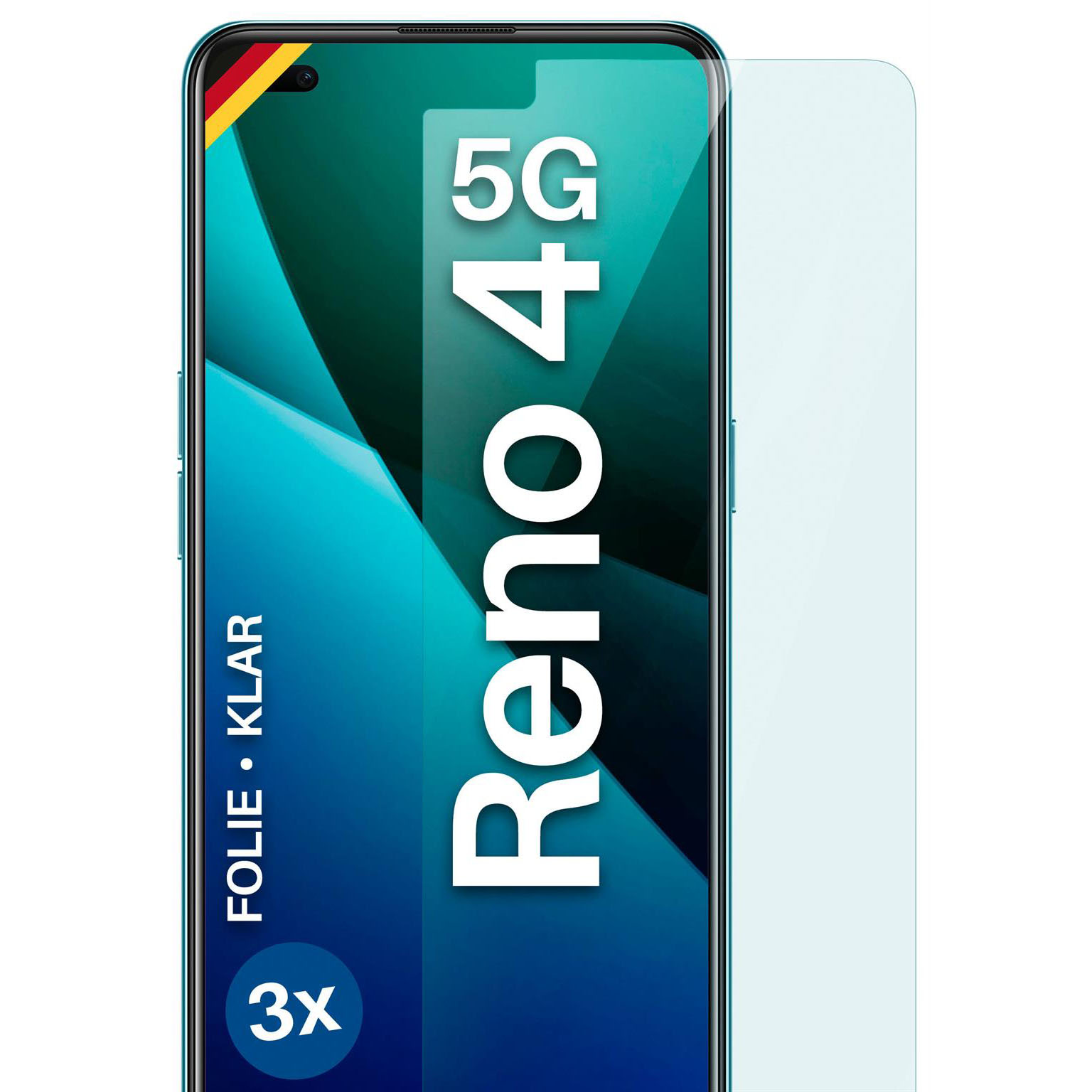 moex FlexProtect Oppo Reno4 5G Schutzfolie Klar – Weiteres Produktbild 1 moex FlexProtect Oppo Reno4 5G Schutzfolie Klar – Weiteres Produktbild 1