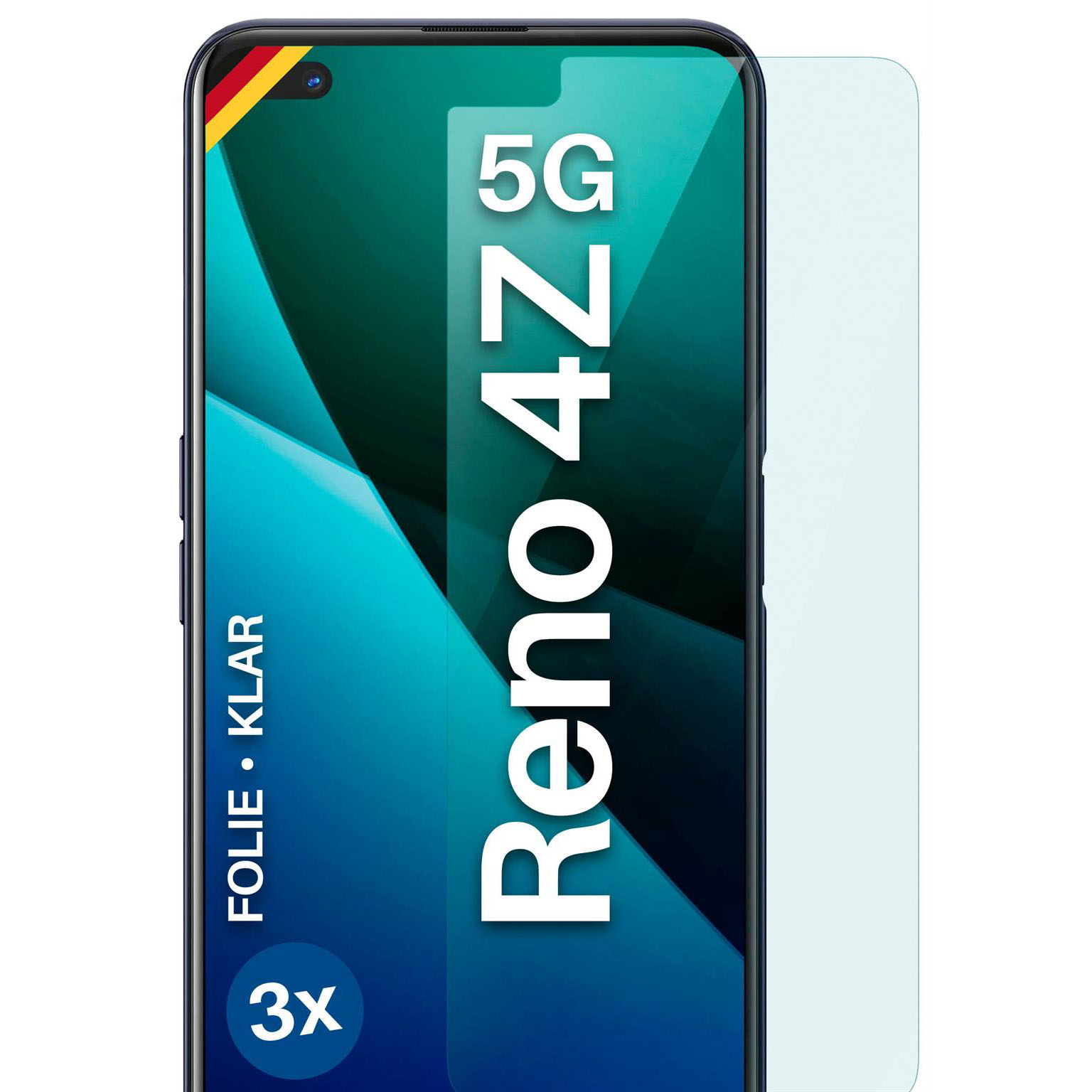 moex FlexProtect Oppo Reno4 Z 5G Schutzfolie Klar – undefined