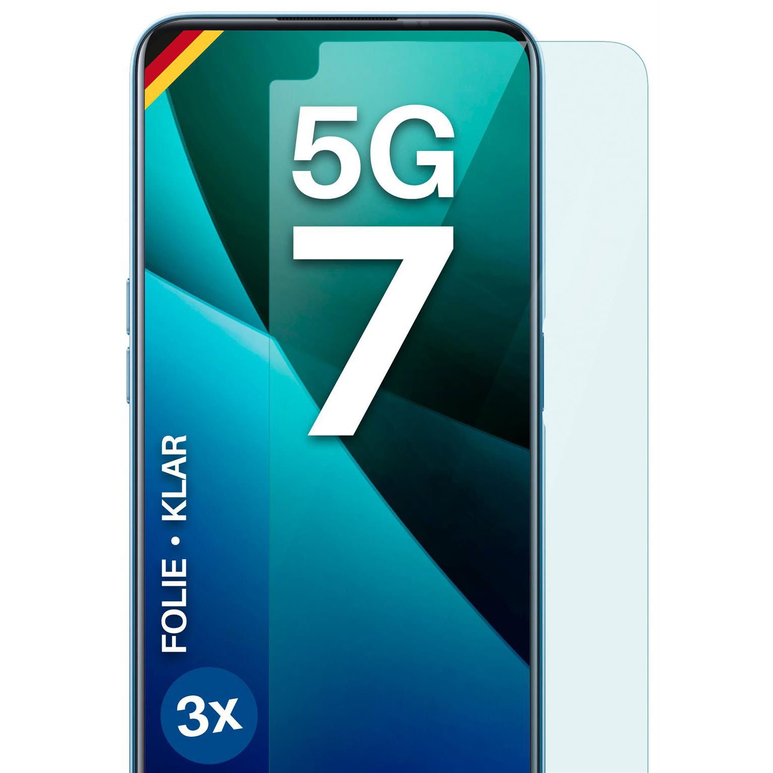 moex FlexProtect Realme 7 5G Schutzfolie Klar – Weiteres Produktbild 1 moex FlexProtect Realme 7 5G Schutzfolie Klar – Weiteres Produktbild 1