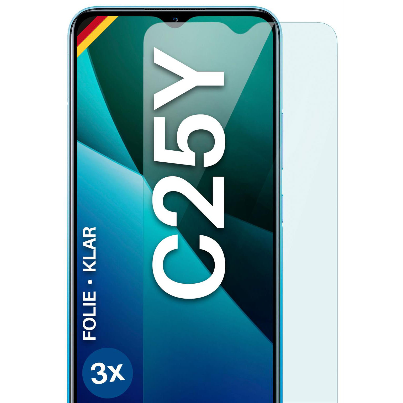 moex FlexProtect Realme C25Y Schutzfolie Klar – Weiteres Produktbild 1 moex FlexProtect Realme C25Y Schutzfolie Klar – Weiteres Produktbild 1