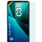 moex FlexProtect Realme C35 Schutzfolie Klar – Weiteres Produktbild 1