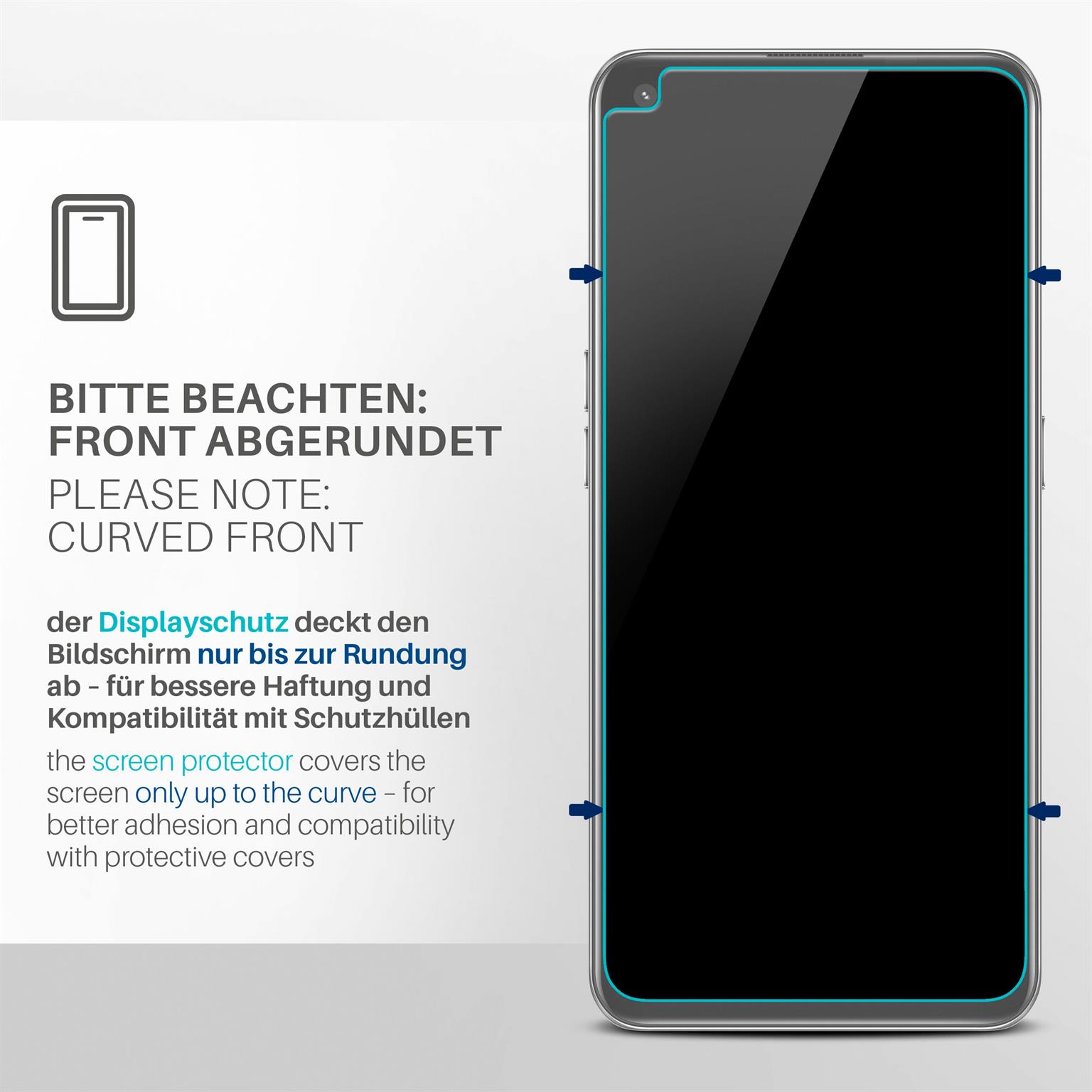 moex FlexProtect Realme GT 5G Schutzfolie Klar – Weiteres Produktbild 3