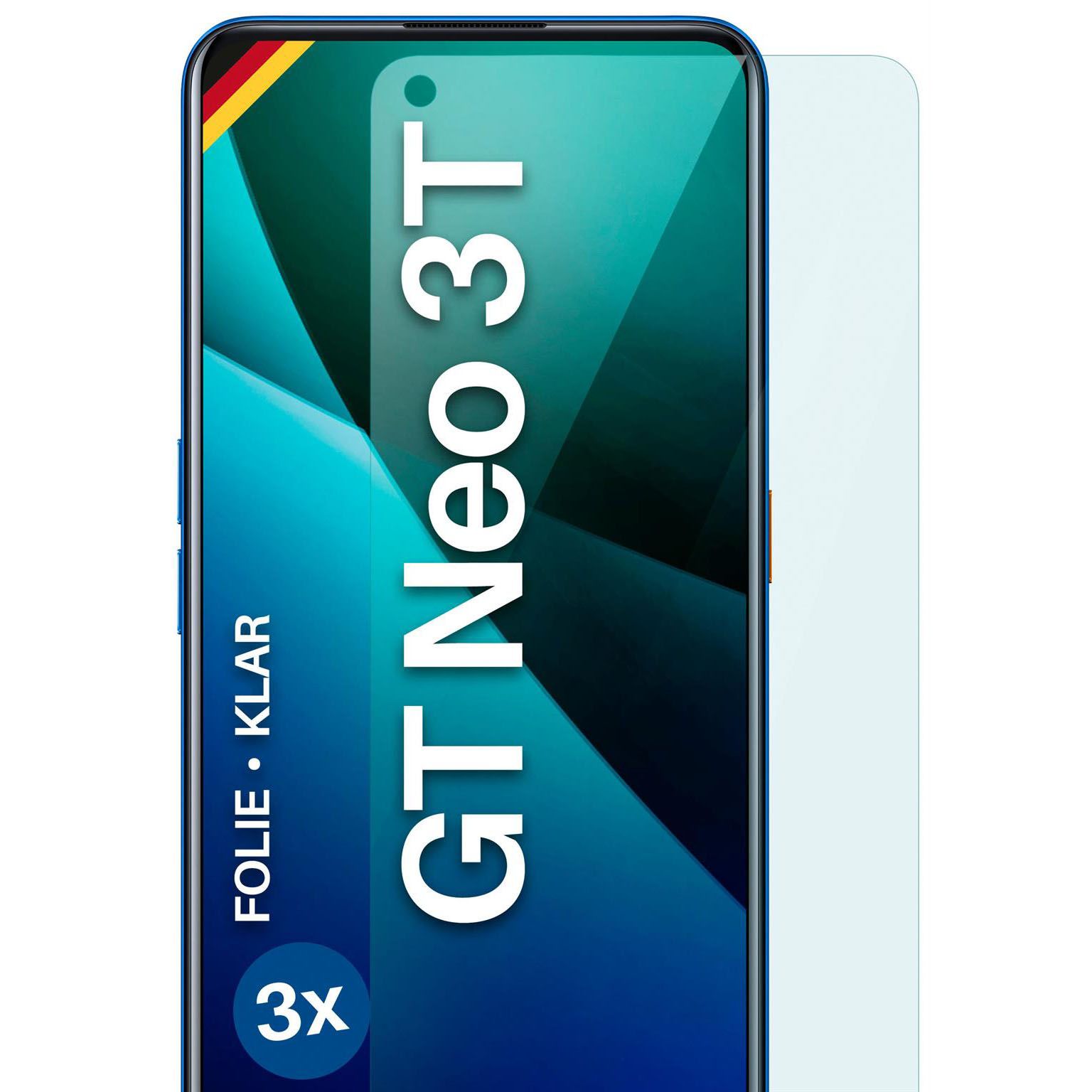 moex FlexProtect Realme GT Neo 3T Schutzfolie Klar – Weiteres Produktbild 1 moex FlexProtect Realme GT Neo 3T Schutzfolie Klar – Weiteres Produktbild 1