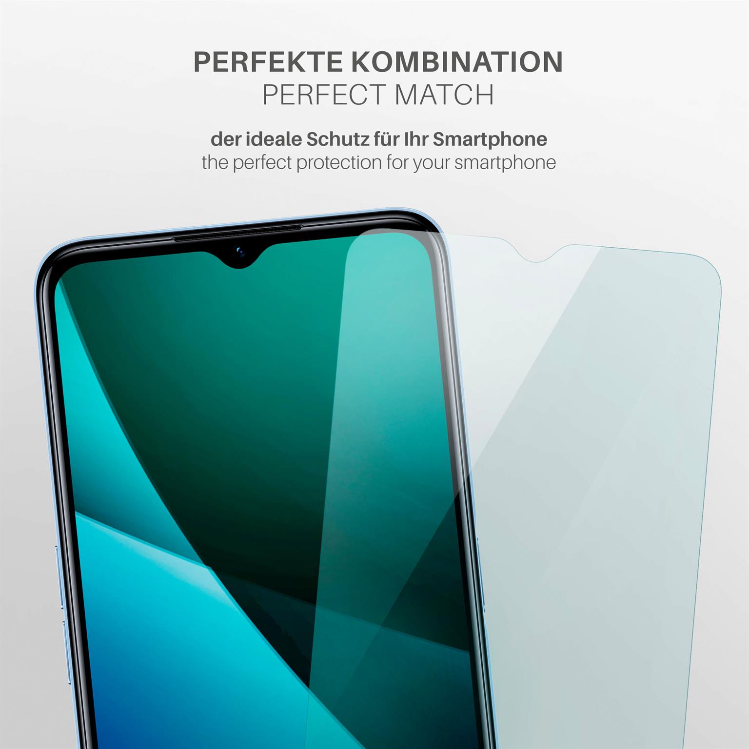 moex FlexProtect Realme Narzo 50A Prime Schutzfolie Klar – Weiteres Produktbild 3