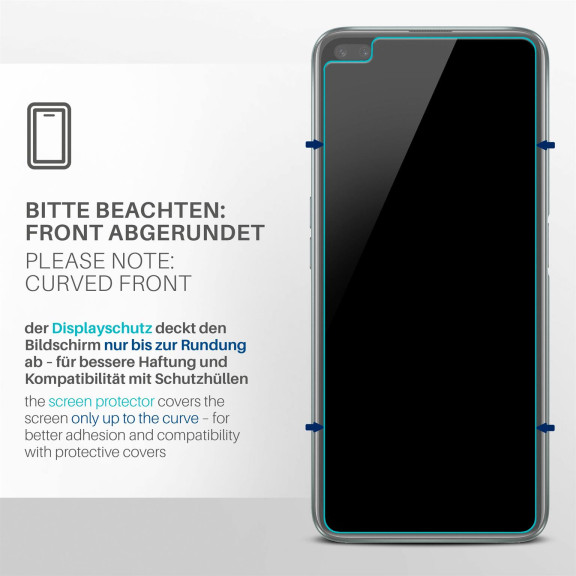 moex FlexProtect Realme X50 Pro Schutzfolie Klar – Weiteres Produktbild 3