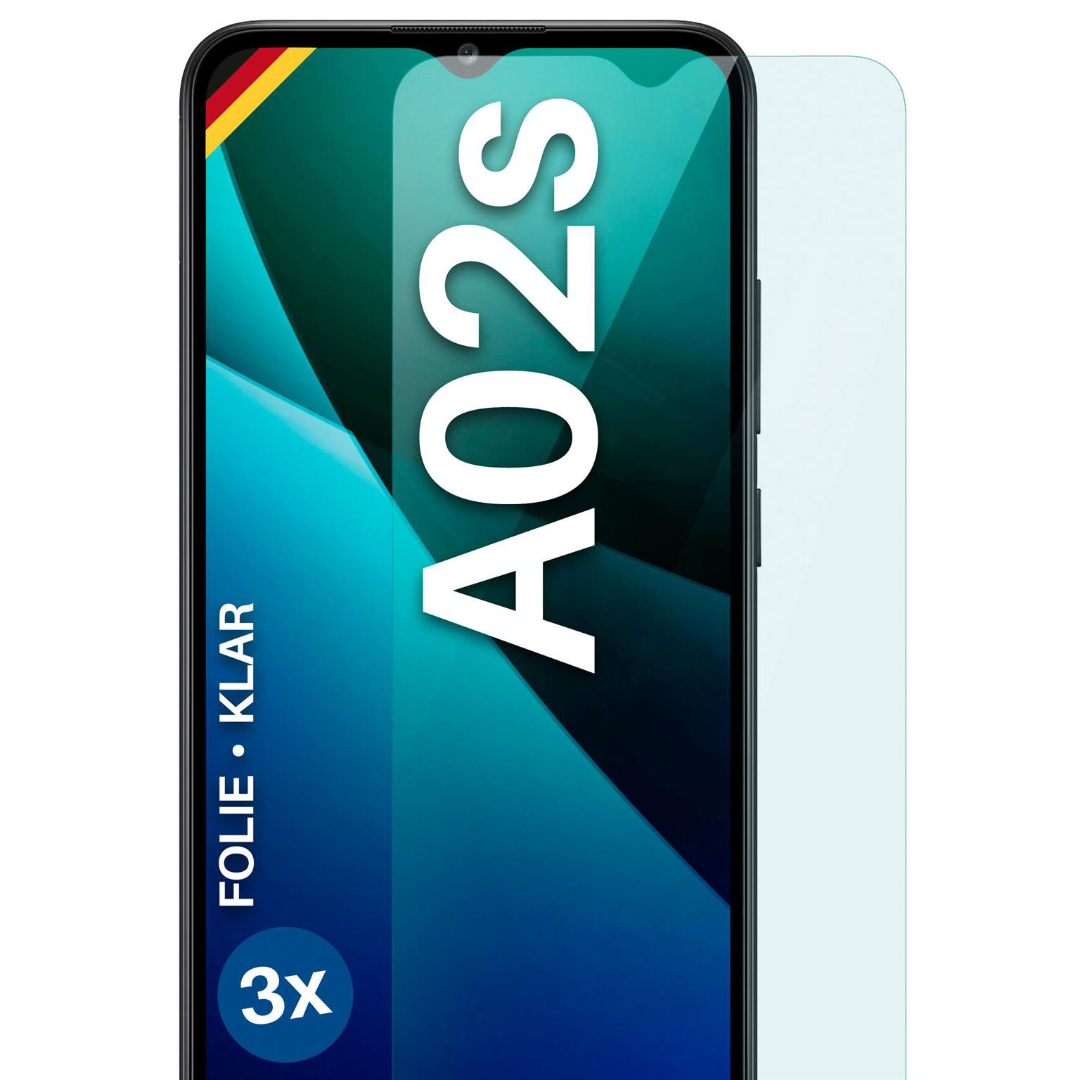 moex FlexProtect Samsung Galaxy A02s Schutzfolie Klar – Weiteres Produktbild 1 moex FlexProtect Samsung Galaxy A02s Schutzfolie Klar – Weiteres Produktbild 1