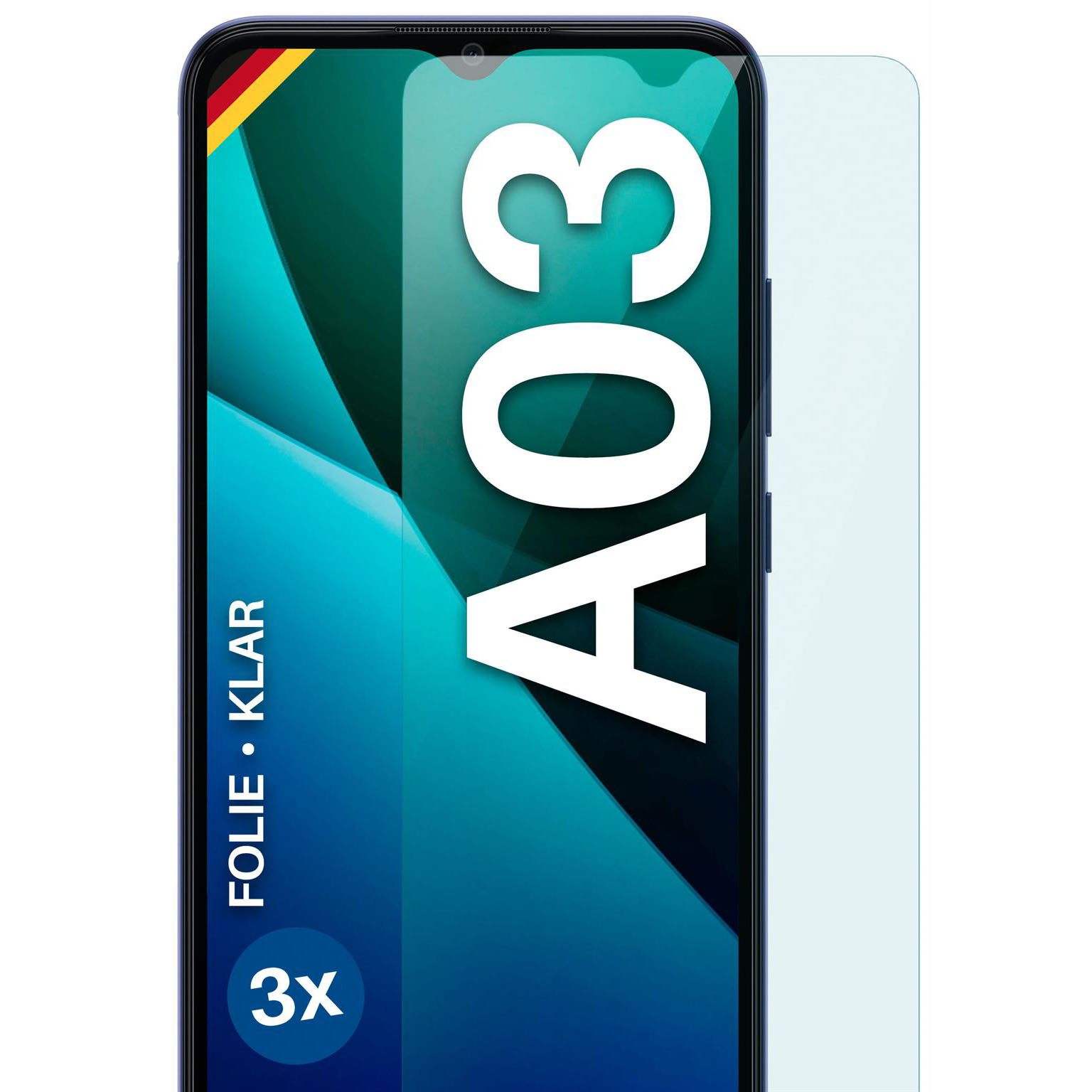 moex FlexProtect Samsung Galaxy A03 Schutzfolie Klar – Weiteres Produktbild 1 moex FlexProtect Samsung Galaxy A03 Schutzfolie Klar – Weiteres Produktbild 1