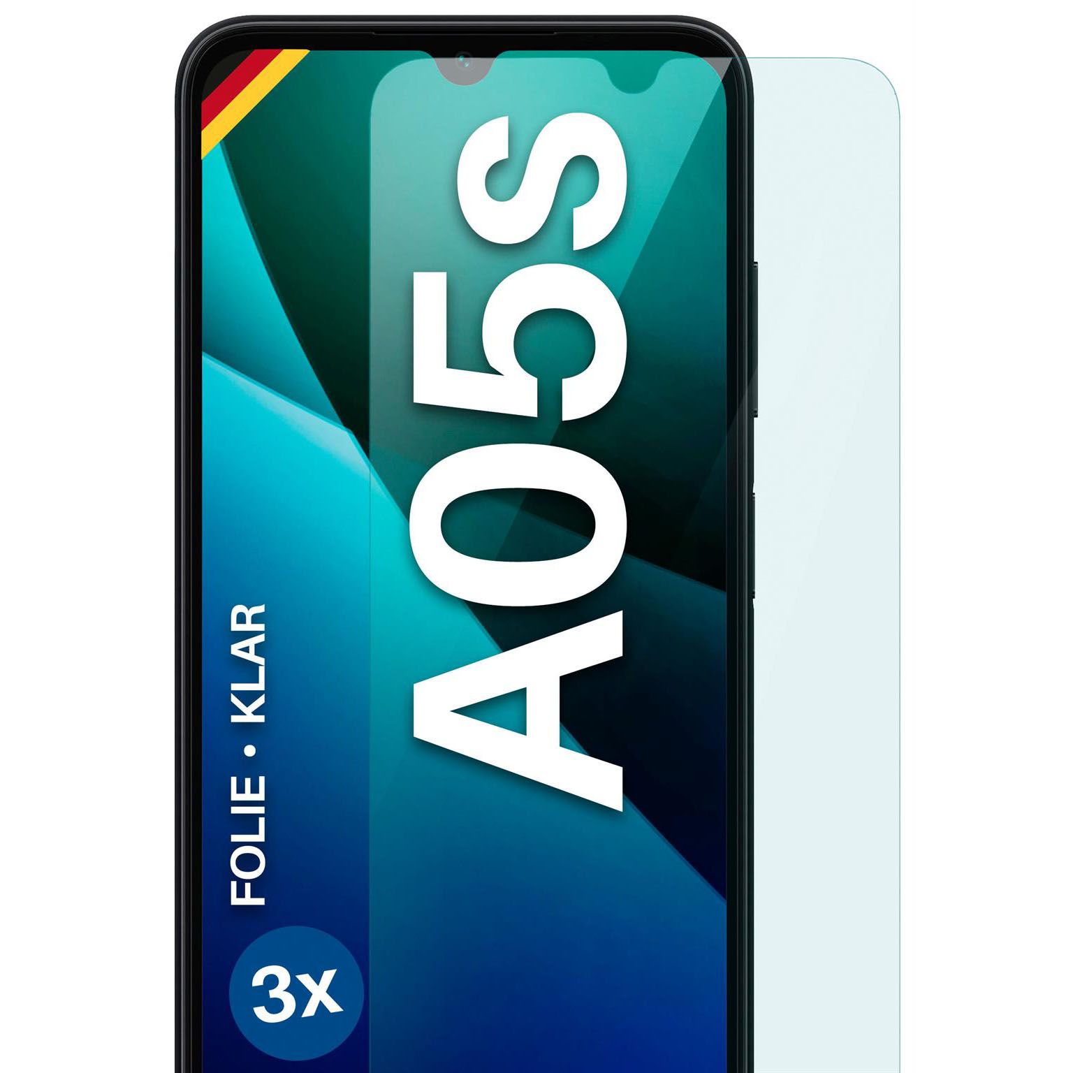 moex FlexProtect Samsung Galaxy A05s Schutzfolie Klar – Weiteres Produktbild 1 moex FlexProtect Samsung Galaxy A05s Schutzfolie Klar – Weiteres Produktbild 1