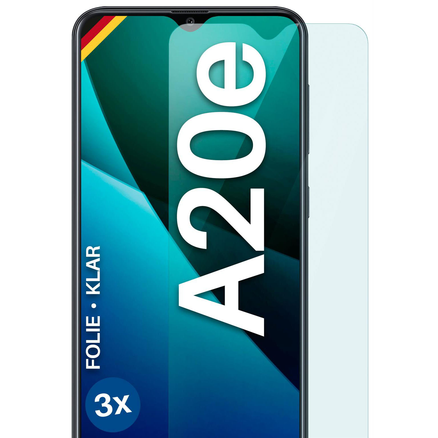 moex FlexProtect Samsung Galaxy A20e Schutzfolie Klar – Weiteres Produktbild 1 moex FlexProtect Samsung Galaxy A20e Schutzfolie Klar – Weiteres Produktbild 1