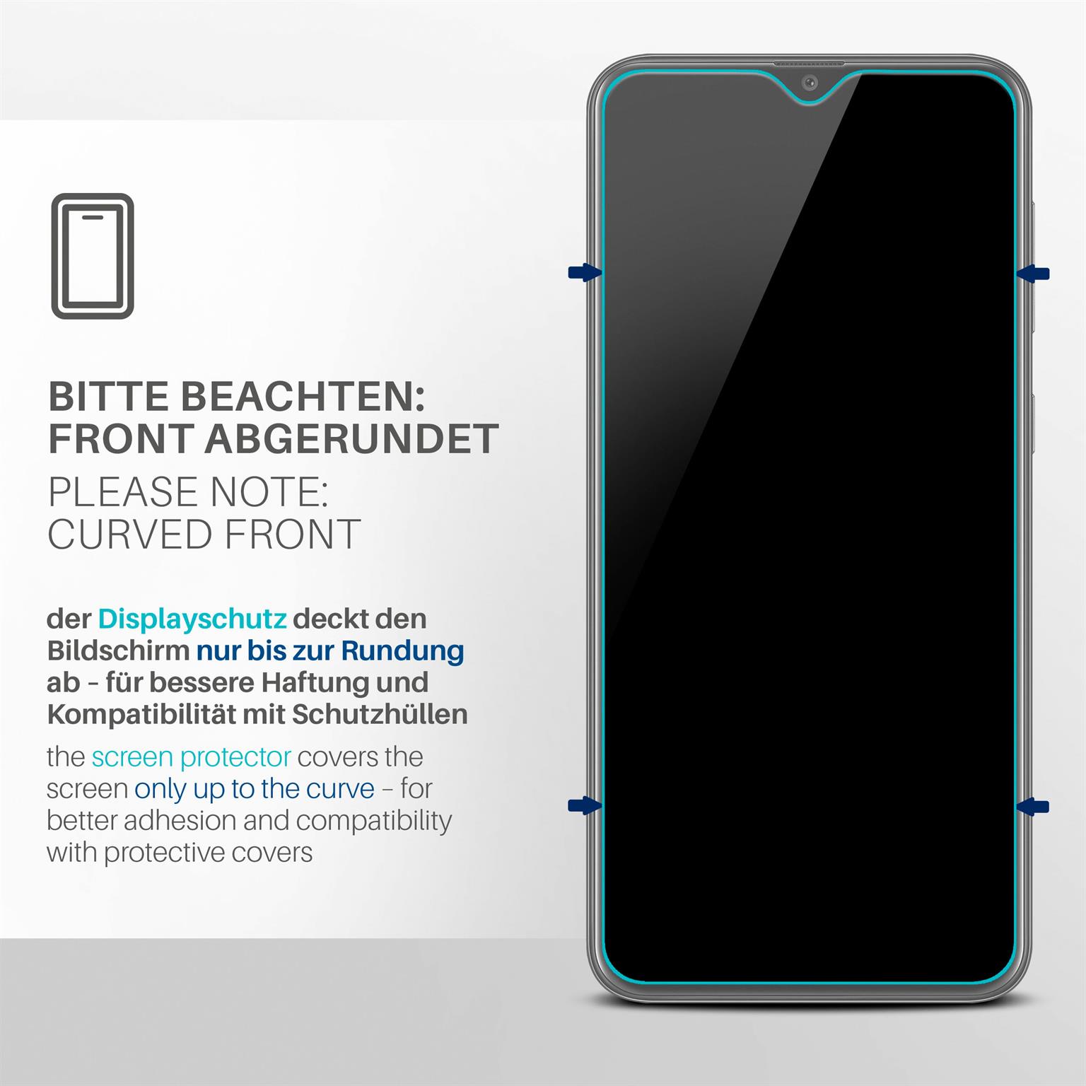 moex FlexProtect Samsung Galaxy A20e Schutzfolie Klar – Weiteres Produktbild 3 moex FlexProtect Samsung Galaxy A20e Schutzfolie Klar – Weiteres Produktbild 3