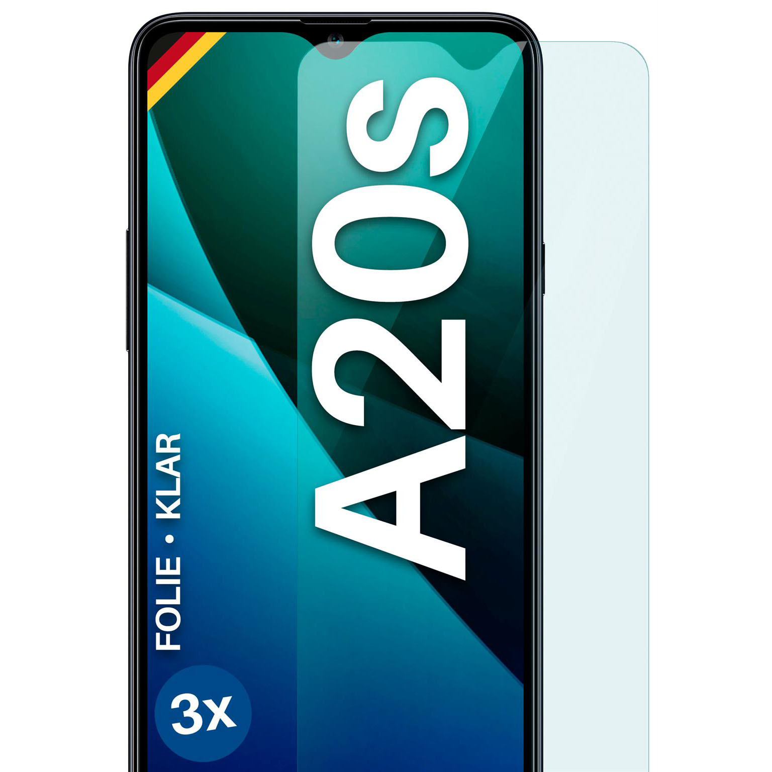 moex FlexProtect Samsung Galaxy A20s Schutzfolie Klar – Weiteres Produktbild 1 moex FlexProtect Samsung Galaxy A20s Schutzfolie Klar – Weiteres Produktbild 1