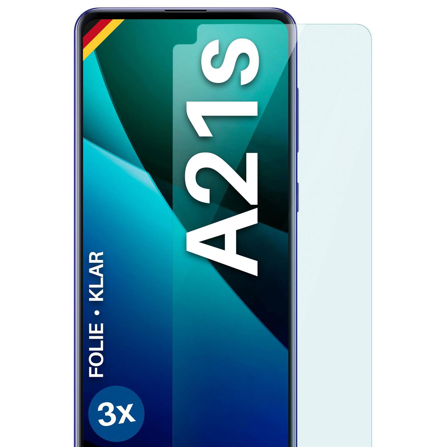 moex FlexProtect Samsung Galaxy A21s Schutzfolie Klar – Weiteres Produktbild 1 moex FlexProtect Samsung Galaxy A21s Schutzfolie Klar – Weiteres Produktbild 1