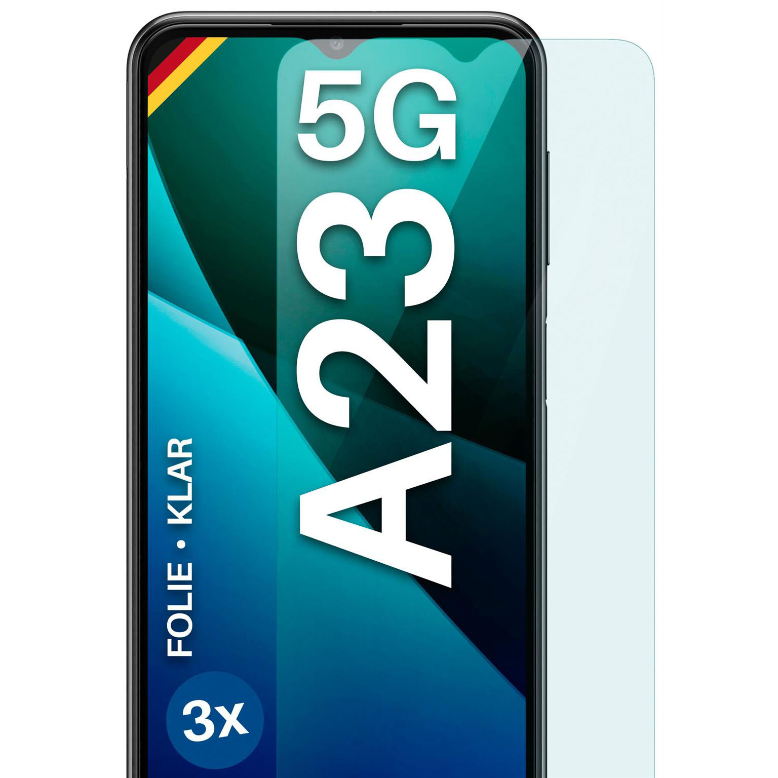 moex FlexProtect Samsung Galaxy A23 5G Schutzfolie Klar – Weiteres Produktbild 1 moex FlexProtect Samsung Galaxy A23 5G Schutzfolie Klar – Weiteres Produktbild 1