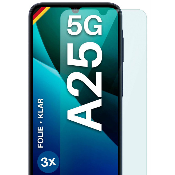 moex FlexProtect Samsung Galaxy A25 5G Schutzfolie Klar – Weiteres Produktbild 1