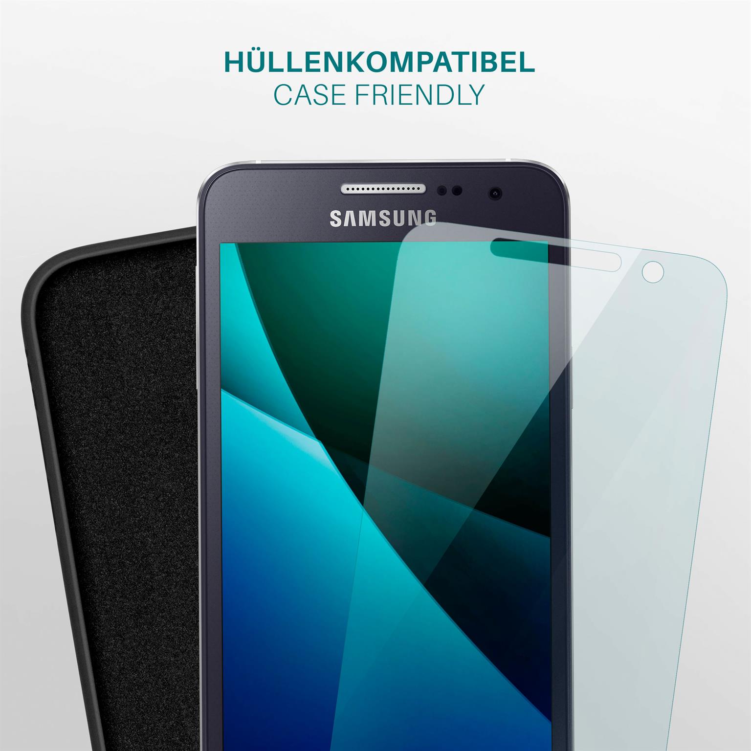 moex FlexProtect Samsung Galaxy A3 (2015) Schutzfolie Klar – Weiteres Produktbild 6
