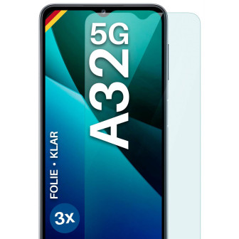moex FlexProtect Samsung Galaxy A32 5G Schutzfolie Klar – 3er Set