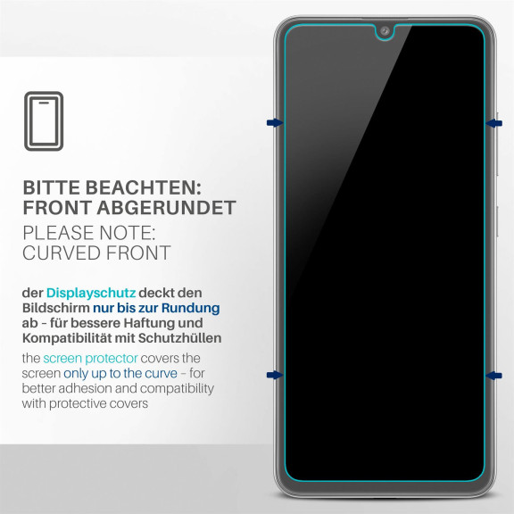 moex FlexProtect Samsung Galaxy A32 (4G) Schutzfolie Klar – Weiteres Produktbild 3