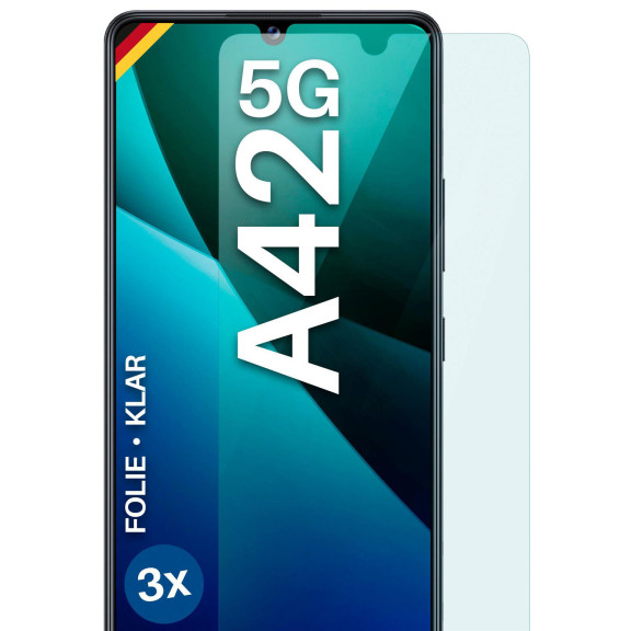 moex FlexProtect Samsung Galaxy A42 5G Schutzfolie Klar – Weiteres Produktbild 1
