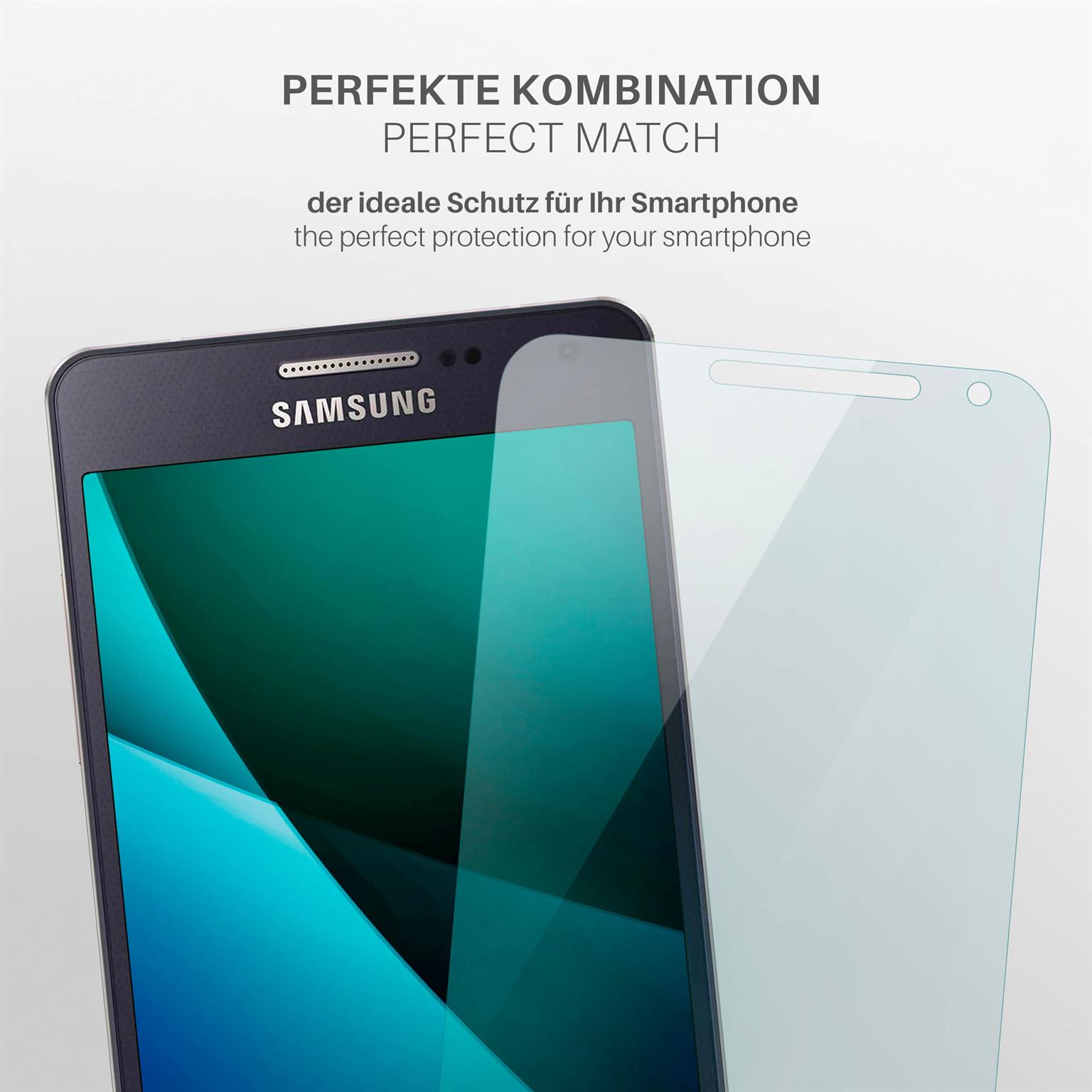 moex FlexProtect Samsung Galaxy A5 (2015) Schutzfolie Klar – Weiteres Produktbild 3