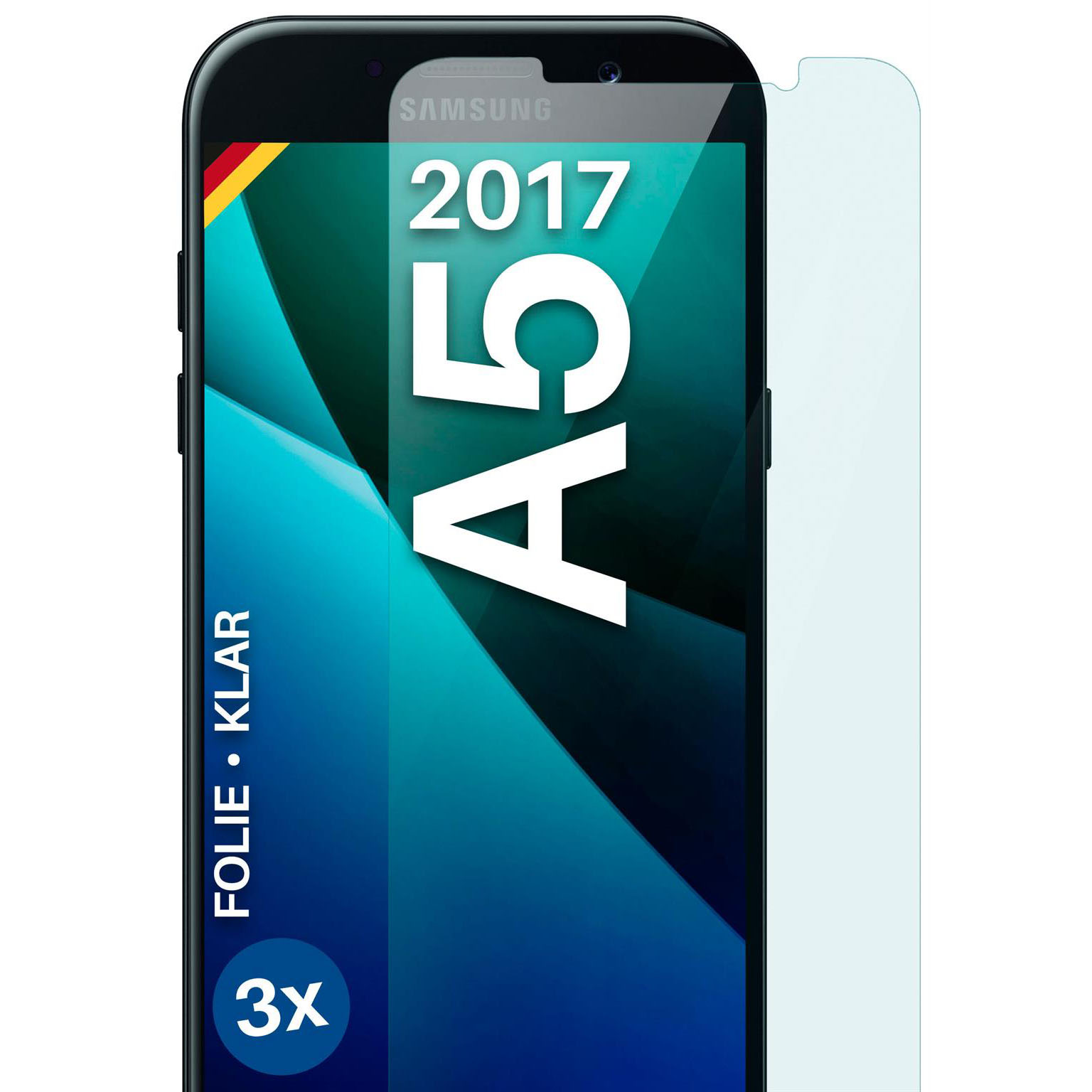 moex FlexProtect Samsung Galaxy A5 (2017) Schutzfolie Klar – Weiteres Produktbild 1 moex FlexProtect Samsung Galaxy A5 (2017) Schutzfolie Klar – Weiteres Produktbild 1