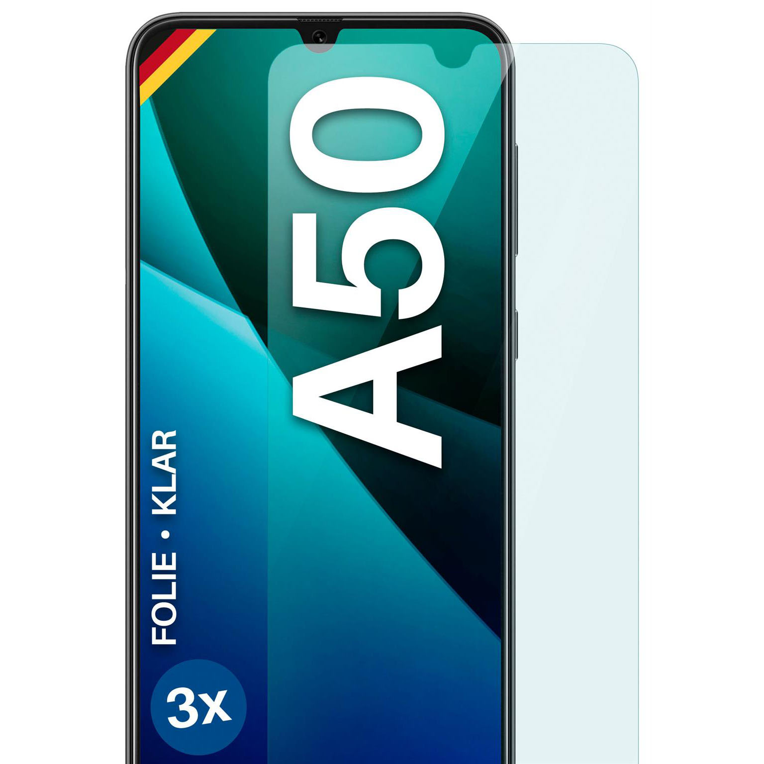 moex FlexProtect Samsung Galaxy A50 Schutzfolie Klar – undefined