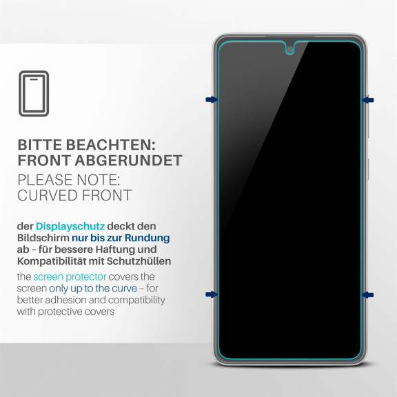 moex FlexProtect Samsung Galaxy A52 5G Schutzfolie Klar – Weiteres Produktbild 3