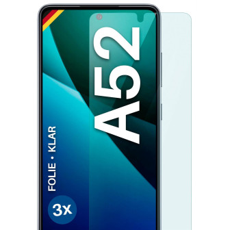 moex FlexProtect Samsung Galaxy A52 Schutzfolie Klar – 3er Set