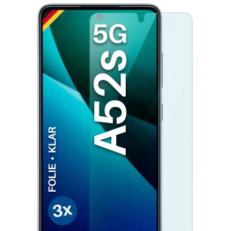 moex FlexProtect Samsung Galaxy A52s 5G Schutzfolie Klar – 3er Set