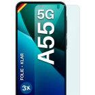 moex FlexProtect Samsung Galaxy A55 5G Schutzfolie Klar – Weiteres Produktbild 1