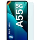 moex FlexProtect Samsung Galaxy A55 5G Schutzfolie Klar – Weiteres Produktbild 1