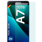 moex FlexProtect Samsung Galaxy A7 (2016) Schutzfolie Klar – Weiteres Produktbild 1