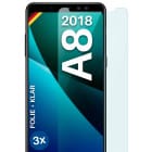 moex FlexProtect Samsung Galaxy A8 (2018) Schutzfolie Klar – Weiteres Produktbild 1