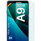 moex FlexProtect Samsung Galaxy A9 (2018) Schutzfolie Klar – Weiteres Produktbild 1