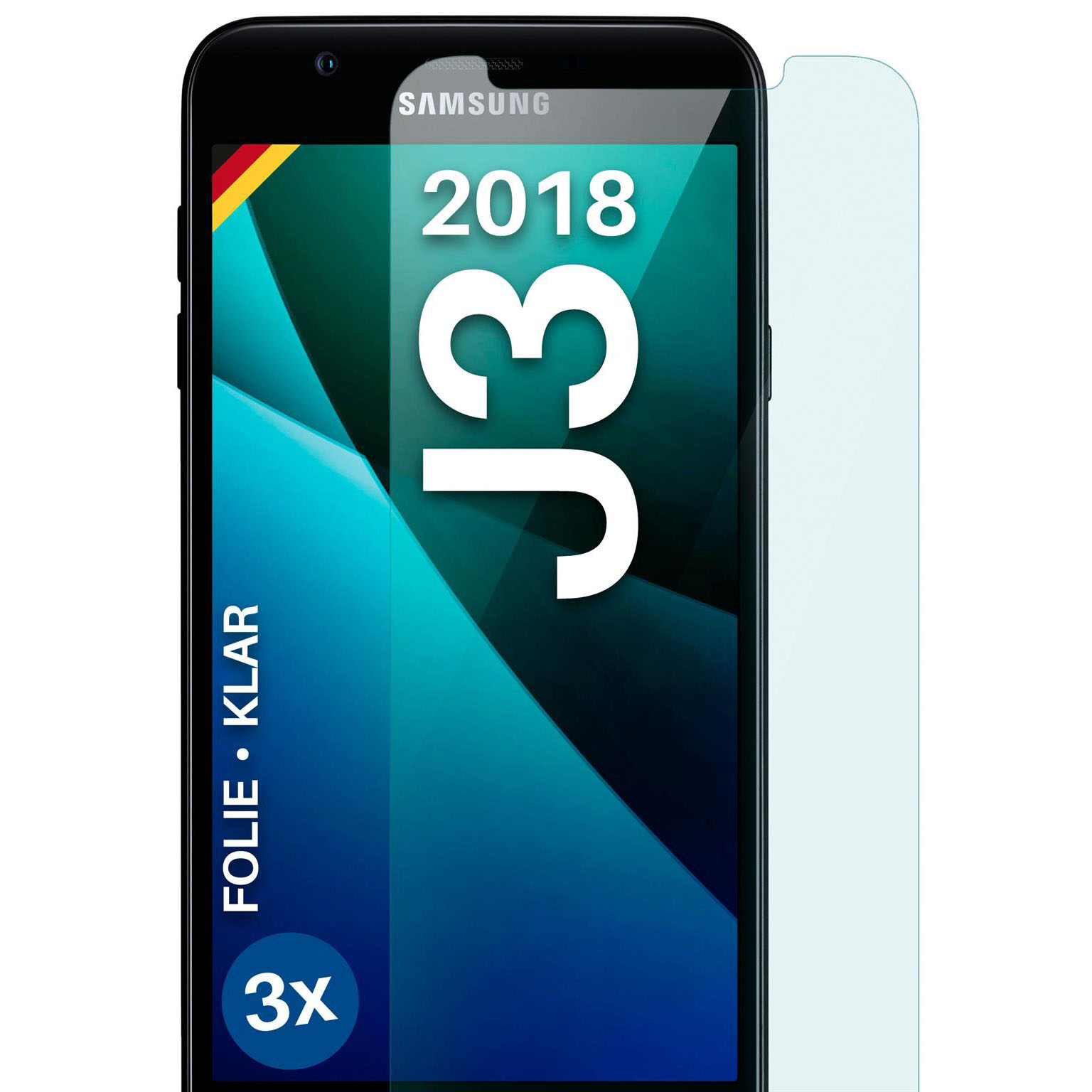 moex FlexProtect Samsung Galaxy J3 (2018) Schutzfolie Klar – Weiteres Produktbild 1 moex FlexProtect Samsung Galaxy J3 (2018) Schutzfolie Klar – Weiteres Produktbild 1