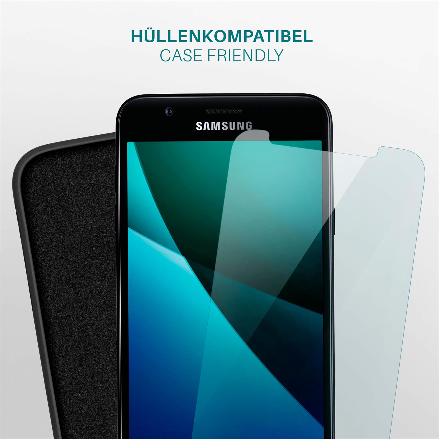 moex FlexProtect Samsung Galaxy J3 (2018) Schutzfolie Klar – Weiteres Produktbild 6