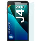 moex FlexProtect Samsung Galaxy J4 (2018) Schutzfolie Klar – Weiteres Produktbild 1
