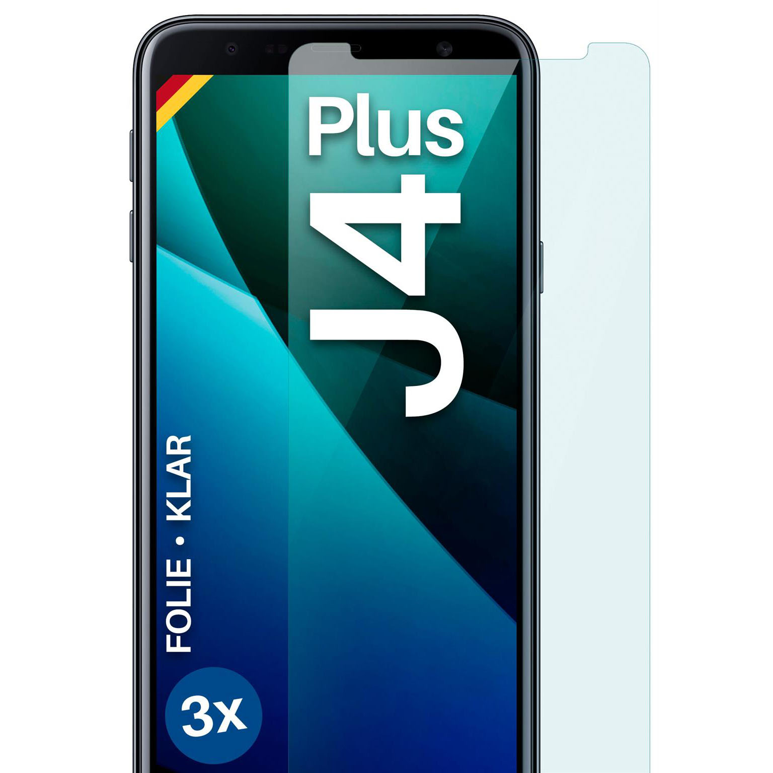 moex FlexProtect Samsung Galaxy J4 Plus Schutzfolie Klar – undefined