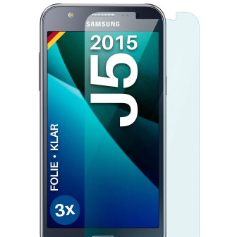 moex FlexProtect Samsung Galaxy J5 (2015) Schutzfolie Klar – 3er Set