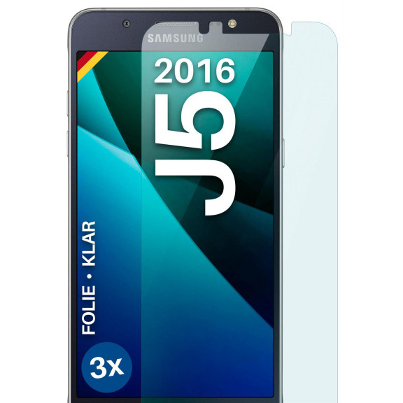 moex FlexProtect Samsung Galaxy J5 (2016) Schutzfolie Klar – Weiteres Produktbild 1