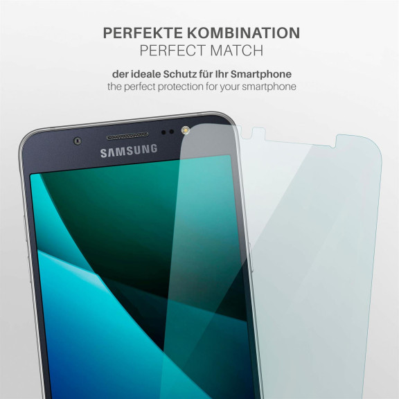 moex FlexProtect Samsung Galaxy J5 (2016) Schutzfolie Klar – Weiteres Produktbild 3