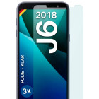 moex FlexProtect Samsung Galaxy J6 (2018) Schutzfolie Klar – Weiteres Produktbild 1