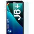 moex FlexProtect Samsung Galaxy J6 Plus Schutzfolie Klar – Weiteres Produktbild 1