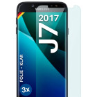 moex FlexProtect Samsung Galaxy J7 (2017) Schutzfolie Klar – Weiteres Produktbild 1