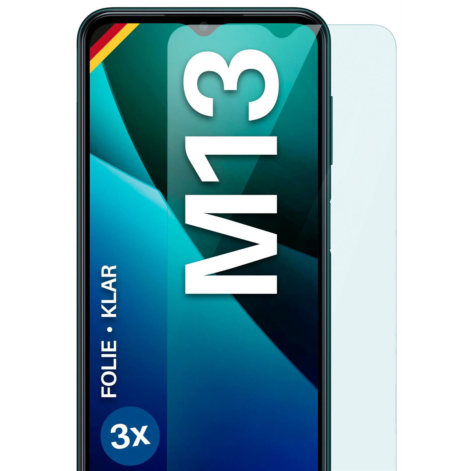 moex FlexProtect Samsung Galaxy M13 Schutzfolie Klar – Weiteres Produktbild 1 moex FlexProtect Samsung Galaxy M13 Schutzfolie Klar – Weiteres Produktbild 1