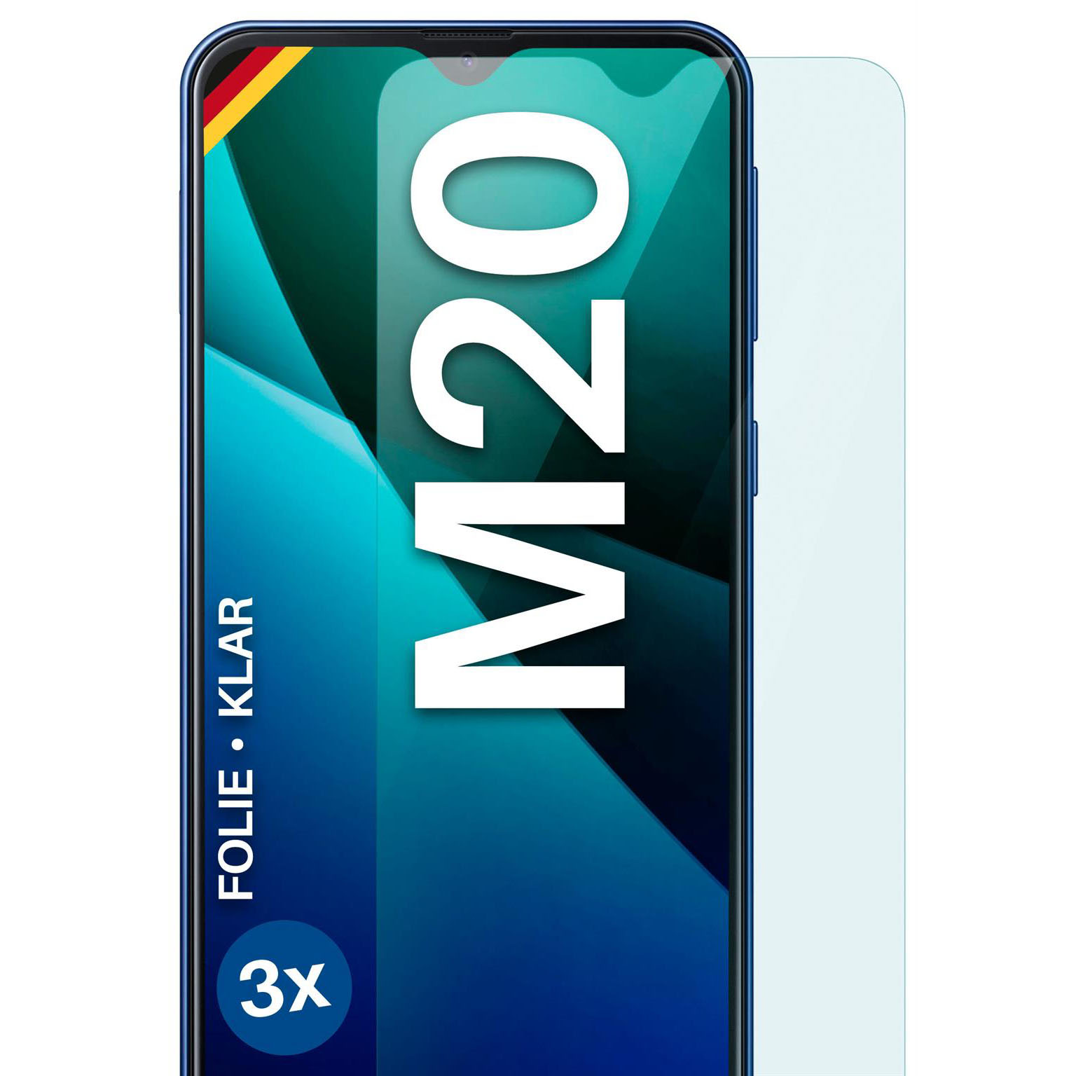 moex FlexProtect Samsung Galaxy M20 Schutzfolie Klar – Weiteres Produktbild 1 moex FlexProtect Samsung Galaxy M20 Schutzfolie Klar – Weiteres Produktbild 1