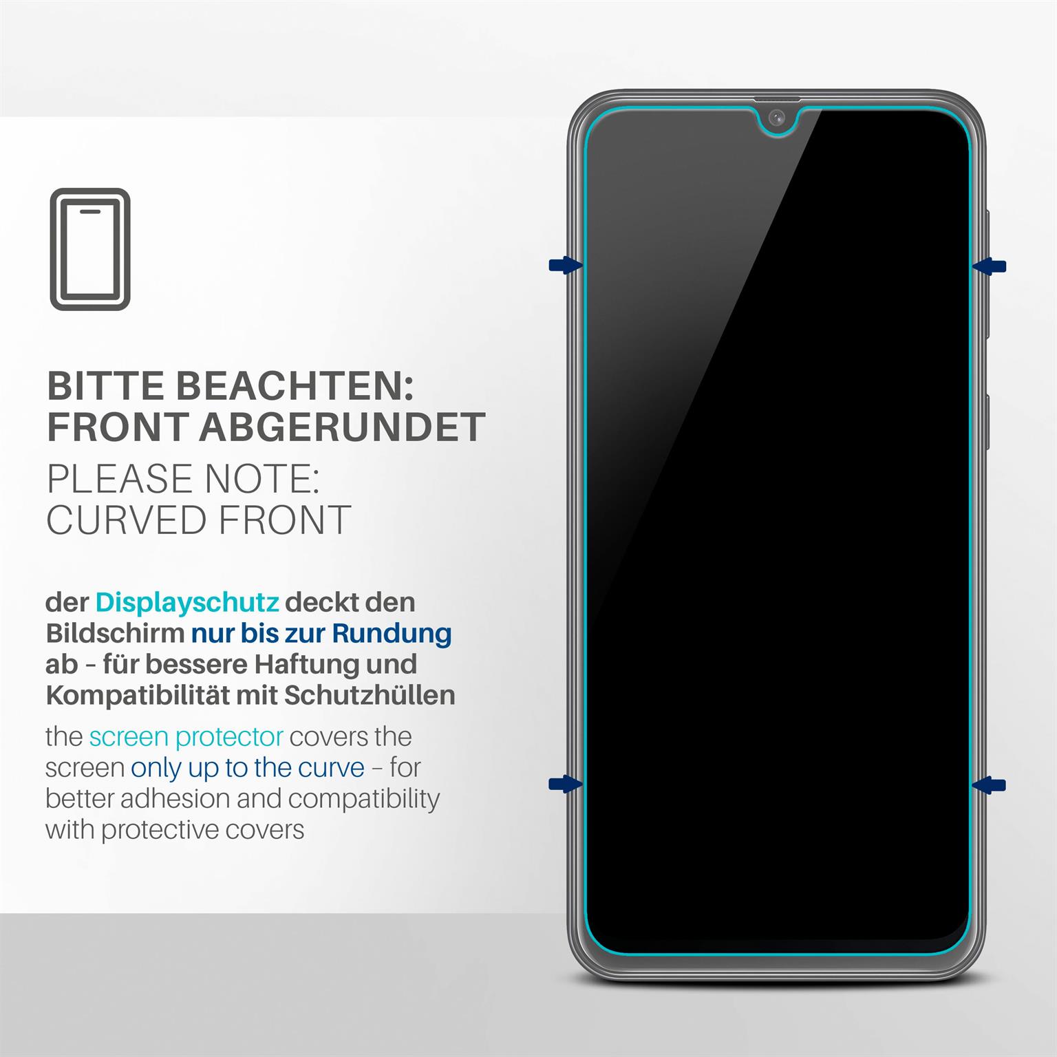 moex FlexProtect Samsung Galaxy M21 Schutzfolie Klar – Weiteres Produktbild 3