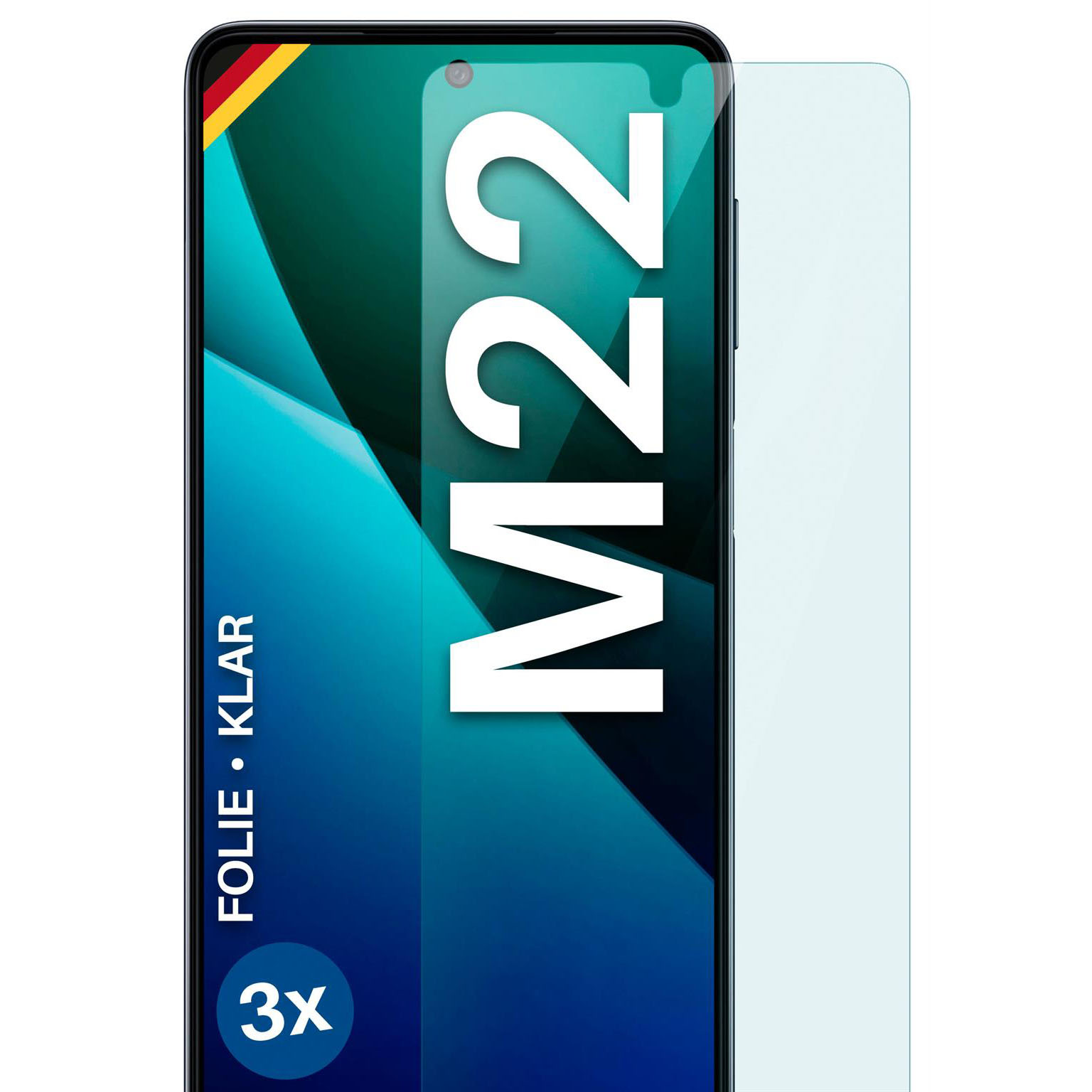 moex FlexProtect Samsung Galaxy M22 Schutzfolie Klar – undefined